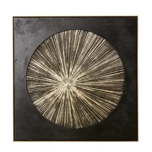 Archi Sunrise Hand Painted Wall Art - 100cm x 100cm by James Lane, a Artwork & Wall Decor for sale on Style Sourcebook