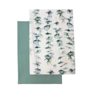 Eucalyptus Strings Cotton Tea Towel Set, Pack of 2 by NF Living, a Tea Towels for sale on Style Sourcebook