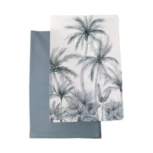Hialeah Cotton Tea Towel Set, Pack of 2 by NF Living, a Tea Towels for sale on Style Sourcebook