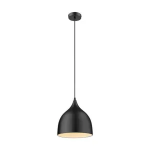 Jade Metal Pendant Light, Small, Black by Domus Lighting, a Pendant Lighting for sale on Style Sourcebook