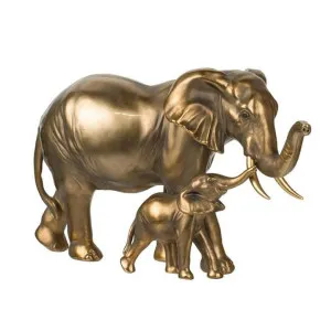 Savanna Mother & Child Elephant Statue by Diaz Design, a Statues & Ornaments for sale on Style Sourcebook