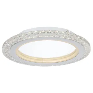 Elie Metal & Glass LED Oyster Ceiling Light, 12W, CCT by Telbix, a Spotlights for sale on Style Sourcebook