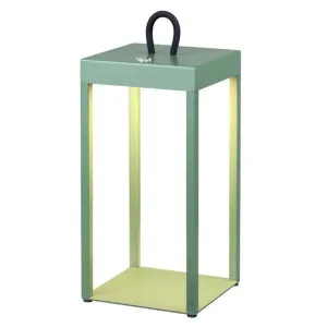 Sotra IP54 Indoor / Outdoor Rechargeable LED Touch Table Lamp, 3000K, Green by Telbix, a Table & Bedside Lamps for sale on Style Sourcebook