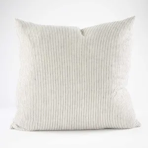 Marina Cushion - Off White w' Ink Stripe | Cover Only / 40x60 (pre order) | Eadie Lifestyle by Eadie Lifestyle, a Cushions, Decorative Pillows for sale on Style Sourcebook