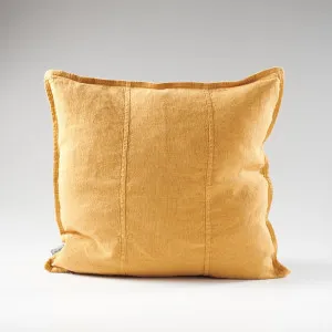 Luca® Linen Cushion - Turmeric | Cover Only / 40x60cm | Eadie Lifestyle by Eadie Lifestyle, a Cushions, Decorative Pillows for sale on Style Sourcebook