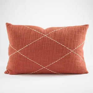 Ravo Cushion - Rust | Cover Only / 40x60cm | Eadie Lifestyle by Eadie Lifestyle, a Cushions, Decorative Pillows for sale on Style Sourcebook