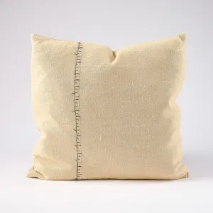 Ella Linen Cushion - Butter/Slate  | Cover Only / 40x60cm | Eadie Lifestyle by Eadie Lifestyle, a Cushions, Decorative Pillows for sale on Style Sourcebook