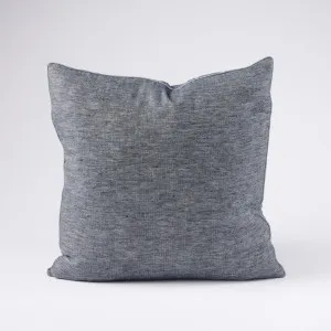 Halcyon Linen Cushion - Ink | Cover Only / 40x60cm | Eadie Lifestyle by Eadie Lifestyle, a Cushions, Decorative Pillows for sale on Style Sourcebook