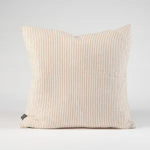 Marina Cushion - Off White w' Nutmeg Stripe | Cover Only / 40x60cm | Eadie Lifestyle by Eadie Lifestyle, a Cushions, Decorative Pillows for sale on Style Sourcebook