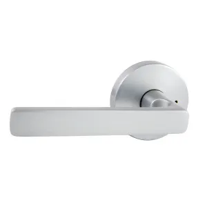 Avant with QuickFix Rivera Privacy Lever Set with Latch in Brushed Satin Chrome by Gainsborough, a Door Hardware for sale on Style Sourcebook