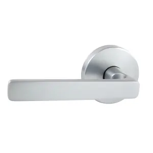 Avant with QuickFix Rivera Passage Lever Set in Brushed Satin Chrome with Latch by Gainsborough, a Door Hardware for sale on Style Sourcebook