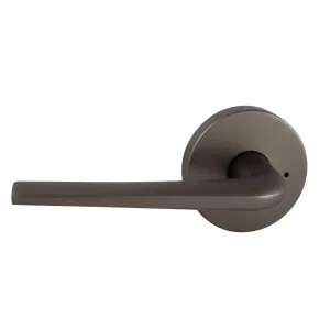 Avant with QuickFix Sierra Privacy Lever Set with Latch in Satin Graphite by Gainsborough, a Door Hardware for sale on Style Sourcebook