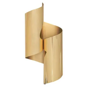 Helix Metal Wall Sconce, Gold by Cozy Lighting & Living, a Wall Lighting for sale on Style Sourcebook