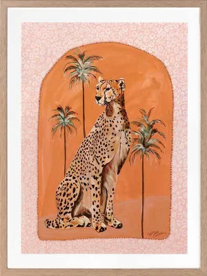 Thinking Of You Orange Framed Art Print by Urban Road, a Prints for sale on Style Sourcebook