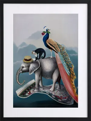 A Grand Adventure Framed Art Print by Urban Road, a Prints for sale on Style Sourcebook