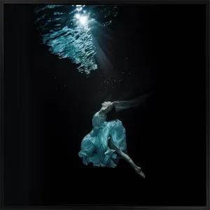 Underwater Dancer II Canvas Art Print by Urban Road, a Prints for sale on Style Sourcebook