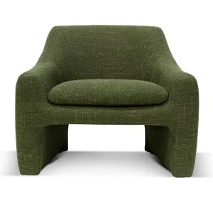 Quakers Fabric Armchair, Khaki Green by Conception Living, a Chairs for sale on Style Sourcebook