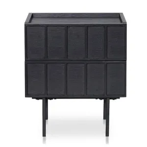 Arana Wooden Bedside Table, Black by Conception Living, a Bedside Tables for sale on Style Sourcebook