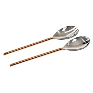 Vigano 2 Piece Stainless Steel Salad Server Set by Casa Sano, a Cutlery for sale on Style Sourcebook
