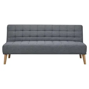Devon Fabric Click Clack Sofa Bed, Grey by Winsun Furniture, a Sofa Beds for sale on Style Sourcebook