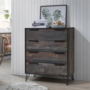 Montray 4 Drawer Tallboy by Glano, a Dressers & Chests of Drawers for sale on Style Sourcebook