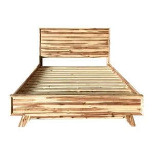 Denver Acacia Timber Bed, Queen by Glano, a Beds & Bed Frames for sale on Style Sourcebook