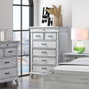 Kanwyn Wooden 7 Drawer Tallboy by Glano, a Dressers & Chests of Drawers for sale on Style Sourcebook