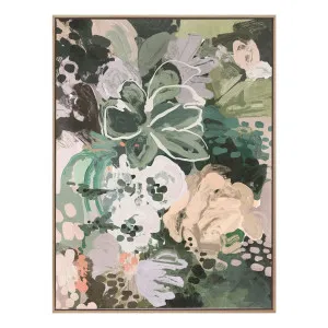 Jungle Lily Portrait Box Canvas in 123 x 163cm by OzDesignFurniture, a Painted Canvases for sale on Style Sourcebook