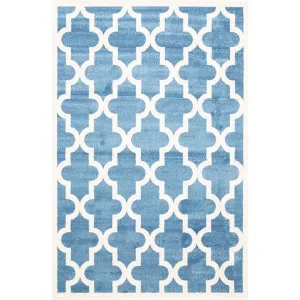 Piccolo Moroccan Turkish Made Kids Rug, 120x170cm, Blue by Phrear Rugs, a Kids Rugs for sale on Style Sourcebook