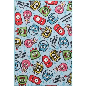 Yo Gabba Gabba Faces Kids Rug, 150x100cm, Blue by Rug Culture, a Kids Rugs for sale on Style Sourcebook