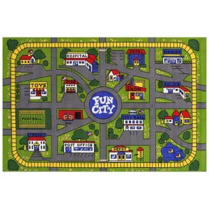 Sphinxs Funcity Kids Rug, 150x100cm by Phrear Rugs, a Kids Rugs for sale on Style Sourcebook