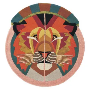 Ted Baker Zodiac Leo Hand Tufted Designer Round Wool Rug, 200cm by Ted Baker, a Kids Rugs for sale on Style Sourcebook