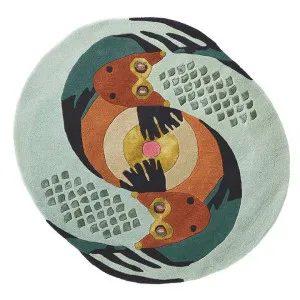 Ted Baker Zodiac Pisces Hand Tufted Designer Round Wool Rug, 200cm by Ted Baker, a Kids Rugs for sale on Style Sourcebook