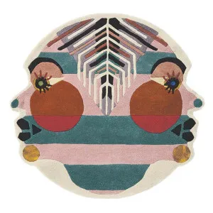 Ted Baker Zodiac Gemini Hand Tufted Designer Round Wool Rug, 200cm by Ted Baker, a Kids Rugs for sale on Style Sourcebook