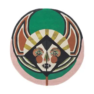 Ted Baker Zodiac Virgo Hand Tufted Designer Round Wool Rug, 100cm by Ted Baker, a Kids Rugs for sale on Style Sourcebook