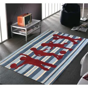 Zachary Funky Striped Kids Rug, 220x150cm by Rug Culture, a Kids Rugs for sale on Style Sourcebook