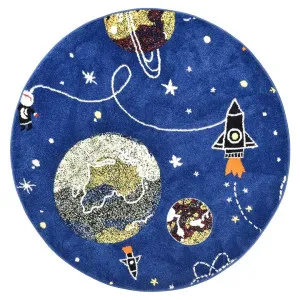 Dream Space Kids Round Rug, 150cm by Austex International, a Kids Rugs for sale on Style Sourcebook