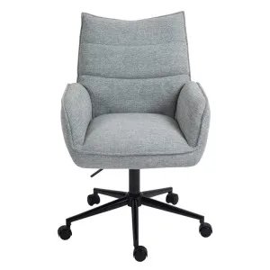 Abel Fabric Office Chair, Silver Grey by Charming Living, a Chairs for sale on Style Sourcebook