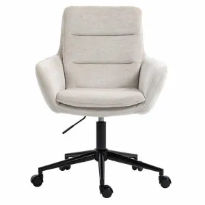 Frank Fabric Office Chair, Beige by Charming Living, a Chairs for sale on Style Sourcebook