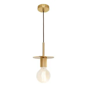 Inka Steel Pendant Light, Gold by Cougar Lighting, a Pendant Lighting for sale on Style Sourcebook