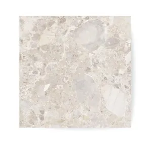 Robusta Off White Grip 600×600 by Groove Tiles and Stone, a Terrazzo Look Tiles for sale on Style Sourcebook