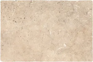 Travertine Almond Milk Tumbled 30mm Paver by Beaumont Tiles, a Natural Stone Tiles for sale on Style Sourcebook