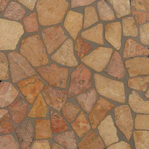 Marble Interlock Red Mosaic by Beaumont Tiles, a Brick Look Tiles for sale on Style Sourcebook