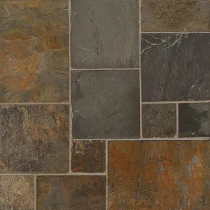 Cottage Slate Ashlar Mosaic by Beaumont Tiles, a Brick Look Tiles for sale on Style Sourcebook