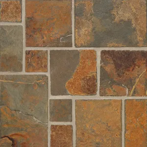 Cottage Slate Ashlar Tumbled Mosaic by Beaumont Tiles, a Brick Look Tiles for sale on Style Sourcebook