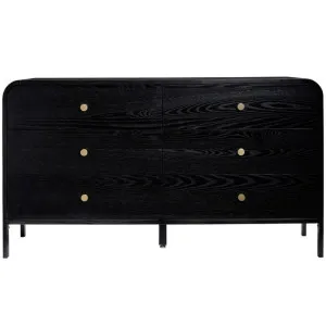 Soho Dresser Black - 6 Drawer by James Lane, a Dressers & Chests of Drawers for sale on Style Sourcebook