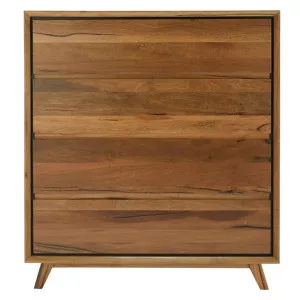 Carlo Tallboy - 4 Drawer by James Lane, a Dressers & Chests of Drawers for sale on Style Sourcebook