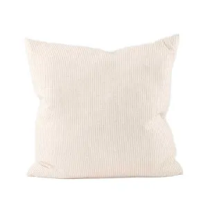 Marina Cushion - Off White w' Natural Stripe by Eadie Lifestyle, a Cushions, Decorative Pillows for sale on Style Sourcebook