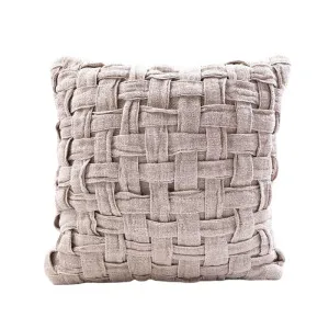 Crosier Linen Cushion - Natural by Eadie Lifestyle, a Cushions, Decorative Pillows for sale on Style Sourcebook