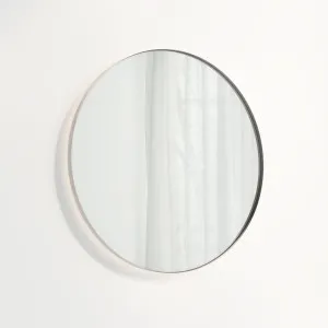 Round Mirror LED 800mm - Stainless Steel by ABI Interiors Pty Ltd, a Illuminated Mirrors for sale on Style Sourcebook